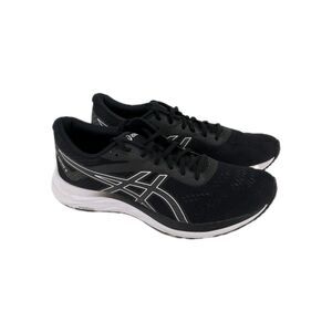 Asics Gel Excite 6 Mens 11 Black Sneaker Shoes Athletic Walking Running White